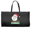 santas cumming Weekender Totes