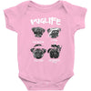 pug life Baby Onesie