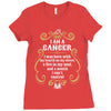 i am a cancer Ladies Fitted T-Shirt