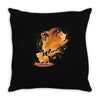 lion evolution Throw Pillow