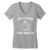 cupcake Women's V-Neck T-Shirt