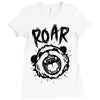 angry panda Ladies Fitted T-Shirt