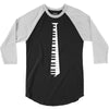 piano tie 3/4 Sleeve Shirt