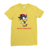 shadow haters Ladies Fitted T-Shirt