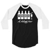 bottles 1965   mens funny 3/4 Sleeve Shirt