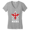Thirty Seconds To Mars With Eagle Women's V-Neck T-Shirt