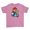 mario weed Youth Tee