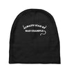 always lead by bad example Baby Beanies