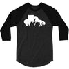 b&auml;r vs einhor  funny 3/4 Sleeve Shirt