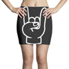 rock and roll throwing horns Mini Skirts