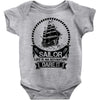 Sailor Life Is Adventure Dare It Baby Onesie