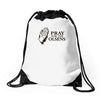 pray for the olsens Drawstring Bags