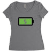 Powerfull Son Women's Triblend Scoop T-shirt
