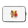 good cop bad chop Laptop sleeve