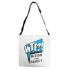 WTF! WİTH THE FAMILY Adjustable Strap Totes
