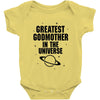 Greatest Godmother In The Universe Baby Onesie