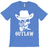 outlaw cow boy motor bike T-Shirt