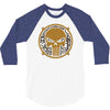 punisher punk 3/4 Sleeve Shirt
