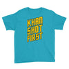 who shot first Youth Tee