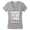 March For Our Lives Women's V-Neck T-Shirt