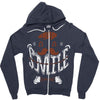 keep smile everyday Zipper Hoodie
