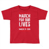 March For Our Lives Toddler T-shirt
