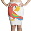 brids red Pencil Skirts