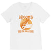 brooms are for amateurs 2 V-Neck Tee