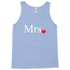 Mrs with heart dot (Mr and Mrs set) Tank Top