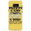 halloween is scary but carcinoid cancer is deadly spread the word help Samsung Galaxy S8 Case