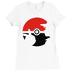 pokemon masterball Ladies Fitted T-Shirt