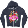 paw patrol birthday girl  aunt Zipper Hoodie