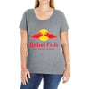 brainwave energy Ladies Curvy T-Shirt