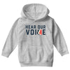 Women's March Hear Our Voice Youth Hoodie