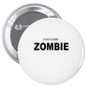 i don't like zombie Pin-back button
