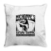 michonne's katana training Throw Pillow