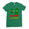 oh yeah kaleween Ladies Fitted T-Shirt