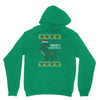 ugly dinosaur merry christmas Unisex Hoodie