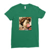 michelangelo the prophet isaiah bubble gum Ladies Fitted T-Shirt
