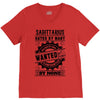 Sagittarius Hated By Many Wanted By Plenty V-Neck Tee
