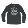 faith can move mountain Long Sleeve Shirts