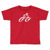cyclist road bike biking Toddler T-shirt