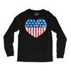usa flag 2 Long Sleeve Shirts