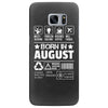 Born In August Samsung Galaxy S7 Edge