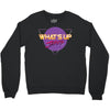 what's up jerks Crewneck Sweatshirt