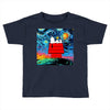 Van Gogh Parody Snoopy Toddler T-shirt