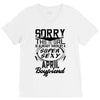 This Girl Is Taken By A Super Sexy April Boyfriend V-Neck Tee