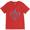 pet love cat V-Neck Tee