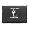 under new management funny Accessory Pouches
