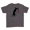 cat and wine Youth Tee